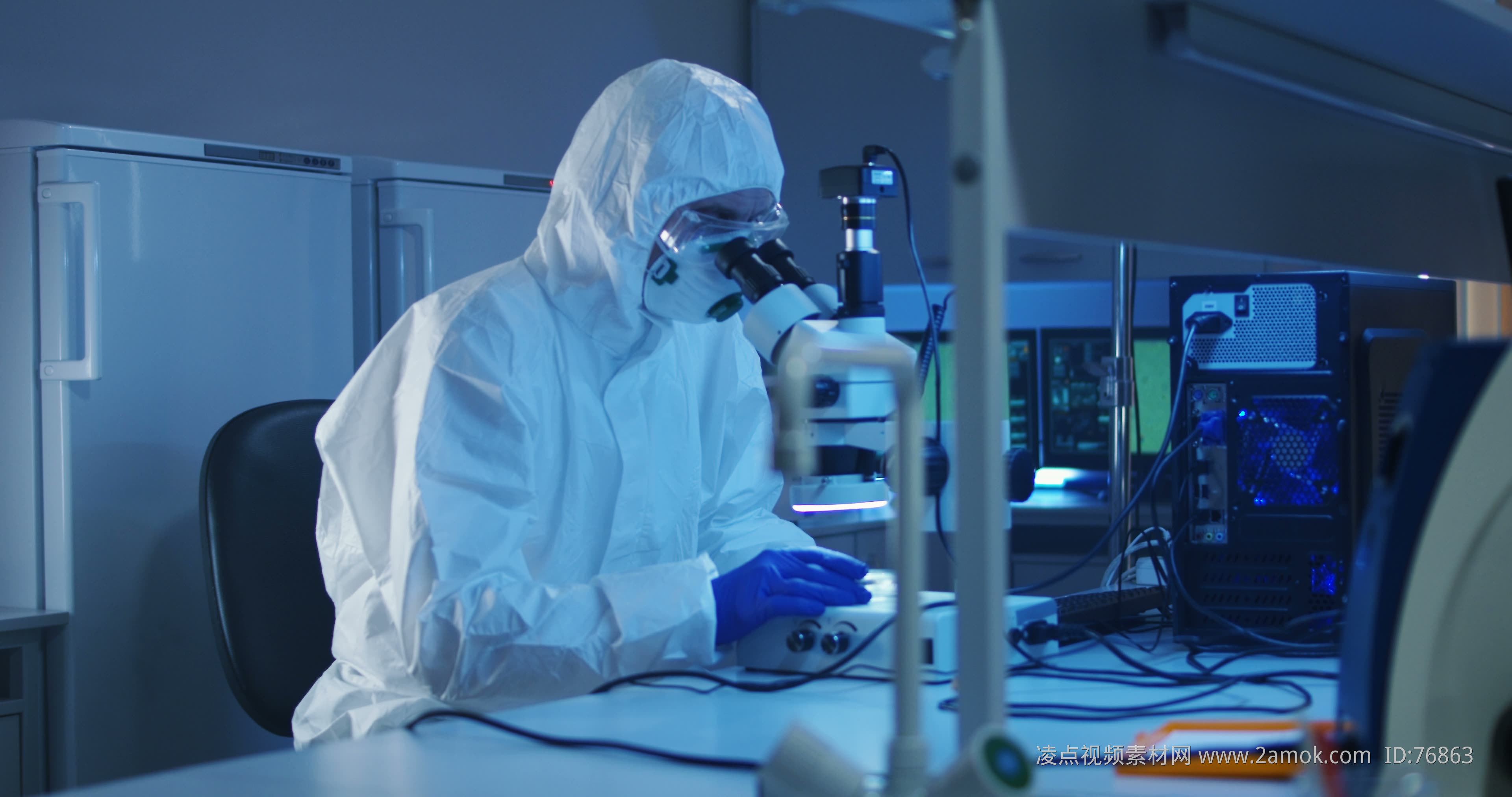 科技研發 醫學實驗 實驗室 視頻素材